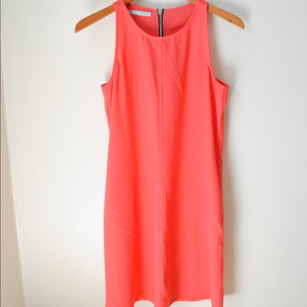 Colorful, flowy tank dress.
